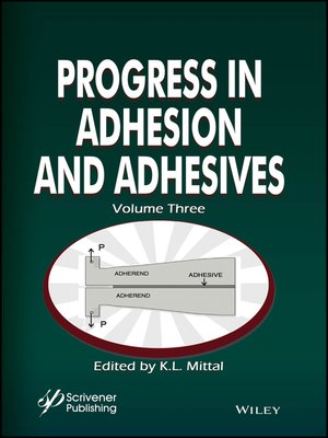 cover image of Progress in Adhesion and Adhesives, Volume 3